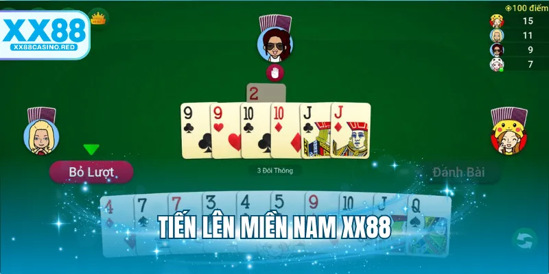 Tiến Lên Miền Nam XX88 - Đấu Trí Bùng Nổ Hốt Bạc Đậm